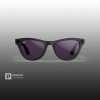 Ray-Ban Skyler (Gen 1) Глянцевый Чёрный с Прозрачно-Аметистовыми линзами